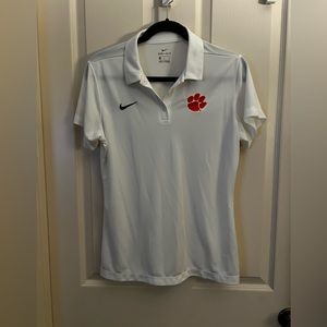 Nike Polo Shirt-Clemson University-Ladies Medium- New
